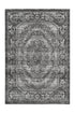 Dark Grey Floral Medallion Carpet - ADORE RUGS and FLOORING